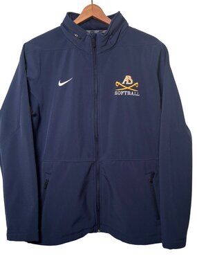 Alderson Broaddus University Softball Jacket Large Nike Therma Fit WV College